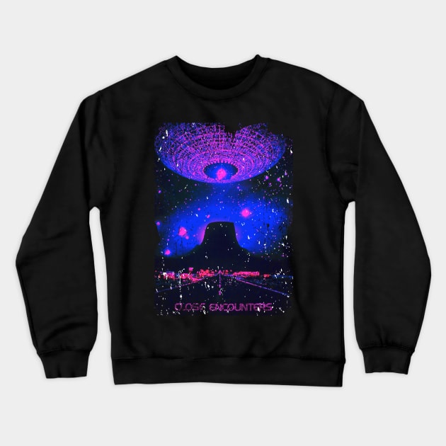 Close Encounters Roy Neary's Alien Encounter Crewneck Sweatshirt by MakeMeBlush